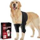 Dog Elbow Brace for Shoulder and Front Leg, Hot/Cold Compress for Arthritis, Dysplasia, Hygroma, Calluses, Helps Wound Healing, Prevents Licking and Biting(XXL) 
