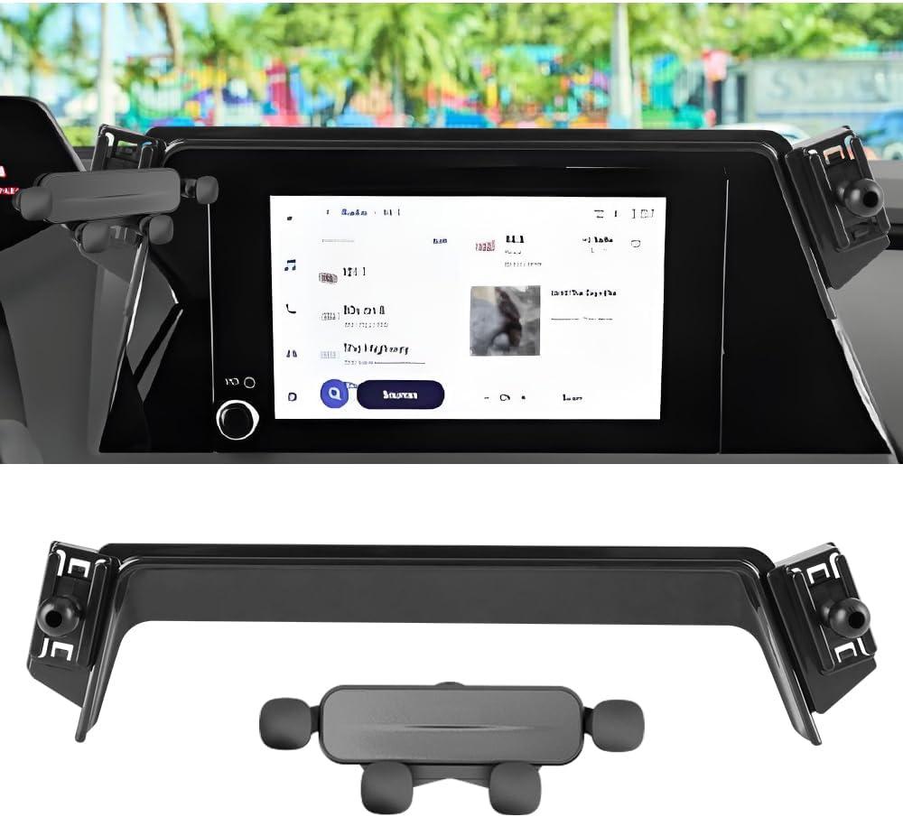 Car Phone Holder for Toyota Prius 2023 2024 2025 2026 LE XLE NightshadePrius Prime SE8-inch Screen Auto Accessories Navigation Screen Bracket Interior Decoration Mobile Cell Phone Mount