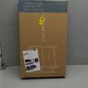 DUMOS Nightstand Small Dresser with 2 Fabric Drawers Side Tables Bedroom End Table Kids Bedside Storage Furniture for 20 inch Tall Night Stand for Closet, Entryway, College Dorm, White