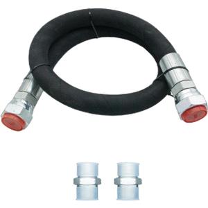 3/4" Universal Compressor Jumper Hose,40"Length - High-Temperature 320F, 3/4" NPT Male Connector, Both Sides Fittings Rotate Freely, 700 PSI