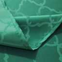 SASTYBALE St Patricks Day Tablecloth Rectangle, St Patricks Table Cloth Jacquard with Geometric Patterns, Washable Spillproof Table Cover for Dining, Camping, Parties, Holiday (60" x 84", Green)