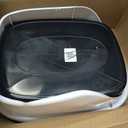 Arm & Hammer Rimmed Cat Litter Box with High Sides and Microban, Made in USA