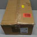 Amazon Basics Full/Queen Comforter Set with Sheets, 7-Piece Gray Calvin Stripe Bedding, Lightweight Microfiber Bed-in-a-Bag, Striped