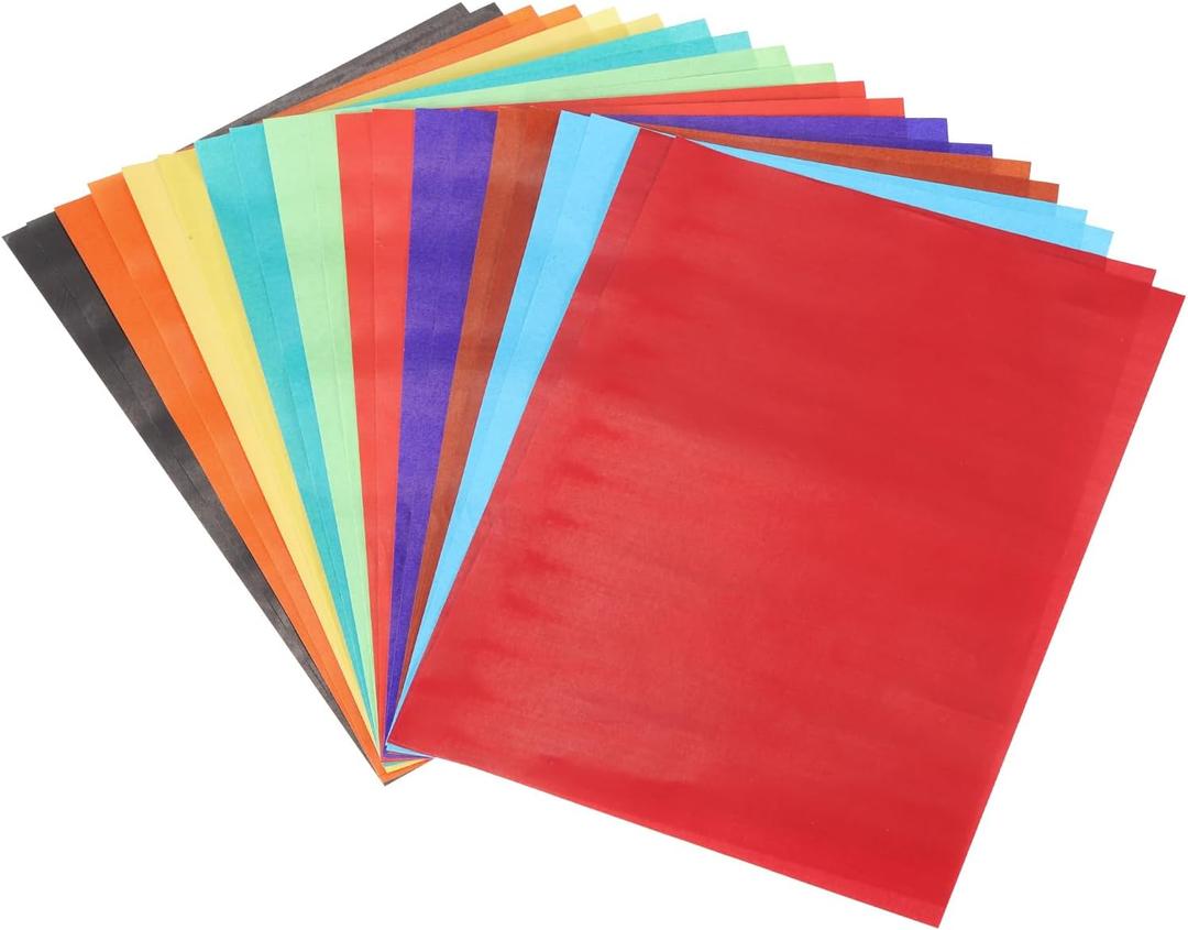 MECCANIXITY 100 Sheet Large Origami Paper 12 x 8 Inch, Shiny Origami Kite Paper Easy Folding for Beginner DIY Arts Crafts, 10 Colors