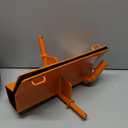 Heavy Duty Panel Dolly, All-Terrain Slab Dolly with 1000 LB Weight Capacity,10-inch Wheels (Orange Solid Tires)-Patent Pending