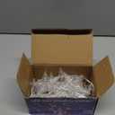 32 Stars Christmas Window Lights, IP65 Waterproof 52 LEDs Twinkle Star Fairy String Lights with 8 Modes Timer, Warm White & Multicolor, Battery Operated Hanging Xmas Star Decoration for Indoor Outdoor