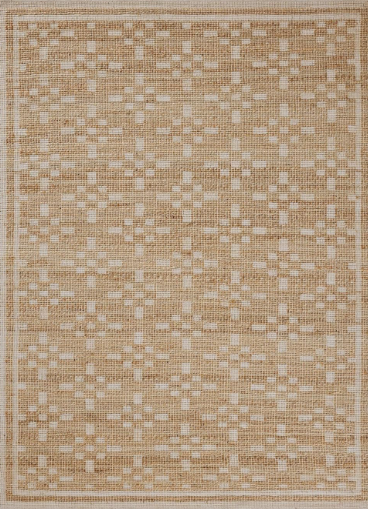 Loloi Chris Loves Julia Judy Collection JUD-06 Natural/Ivy 2'-3" x 3'-9" Accent Rug