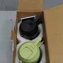 CXINYI - 16oz/470ml Olive Oil Dispenser for Kitchen with Stickers - 2 in 1 Olive Oil Sprayer for Cooking, Air Fryer, and Salad, Black&Green (Light-Proof Kitchen Gadget)