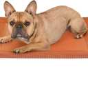 FurHaven Elevated Pet Cots - Cooling & Breathable Nylon Mesh Hammock for Small Dogs & Cats/Easy-to-Assemble/Durable and Reinforced/Perfect for Rest & Relaxation Outdoors - Terracotta Red, Small