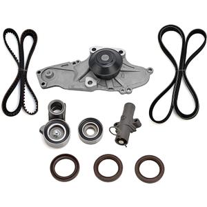 Timing Belt & Water Pump Kit Compatible with Honda, Acura & Saturn Vehicles - Accord, Odyssey, Pilot, TL, RL, MDX, Vue 3.5, 3.0, 3.7 - Replaces TKH002, TCKWP329, 19200-RDM-A02 19200-RDV-J01