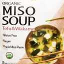 Miso Soup Instant - Hikari Miso Organic Instant Miso Soup with Tofu and Wakame - No MSG, Vegan, Gluten Free, USDA organic - Made in Japan