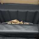 SPORT BEATS Stadium Seats with Back Support Bleacher Chairs with Back and Cushion Thick Padded Bleacher Seats Includes Shoulder Strap Black 2pcs Regular - 17" W x 12" D x 16.5" H