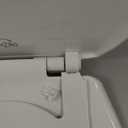 Little2Big Toilet Seat with Built-In Potty Training Seat, Slow Close, Durable Plastic, Made in USA, ROUND, White