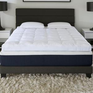 Foam + Fiber Serene Mattress Topper - Twin (Blue)