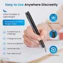1080P HD Spy Camera, 64GB Mini Body Cam, Hidden Cameras, Mini Camera, Rechargeable Small Pocket Cam, Suitable for Feetings, Classrooms, Business Negotiations