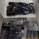 Atopskins 6 in 1 Blow Dryer Brush, Hair Dryer Brush Fast Drying 3 Heat Settings, Hot air Styler Auto Curling Straightening Voluming Smoothing for Women Salon & Travel Use (ALCI Plug) (Black)