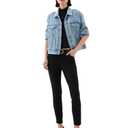 GAP Womens Skinny Ankle in Bi-Stretch Pants, True Black V2, 2 Short US 2p