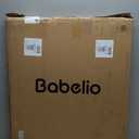 Babelio 29-55 Inch Extra Wide Baby/Dog Gate, PressGuard P7, Metal Auto Close, Pressure Mounted Pet Door for Doorways, NO Need Tools and Drilling, with Wall Cups, White