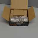 Lanwandeng Keyed Alike Entry Door Knobs and Single Cylinder Deadbolt Lock Combo Set Security for Entrance and Front Door, All Keyed Same Door Lock with Classic Satin Nickel Finish