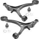 TUUMOND Front Lower Control Arm with Ball Joint Fit for Honda Accord 2008-2012 All Models, Acura TSX 2009-2014 All Models - 4 PCS Suspension Kit K641112 K641113