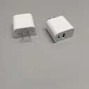 2 Pack USB C Charger Block, Dual Port Type C Wall Charger Fast Charging 20W Power Adapter Cube for iPhone 14/14 Pro/14 Pro Max/14 Plus/13/12/11, XS/XR/X, iPad, Samsung, More (White)