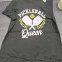 Pickleball Queen Funny Pickleball Player T-Shirt, S