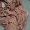 WEERRW 4 Pieces Velvet High Stretch Couch Covers for 3 Cushion Couch Sofa Slipcovers, Washable Furniture Protector with Non Slip Elastic Bottom, Feature Soft and Thick Plush Fabric, Pink, Large