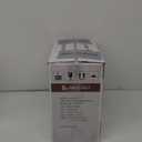 AMZCHEF Espresso Machine with LCD Display, 20 Bar Cappuccino Machines with Automatic Milk Frother for Home Gifts, Latte Coffee Maker with Dual Wall & Filters, Stainless Steel Style sliver (Silver)