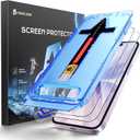 MAGIC JOHN 2 Pack for iPhone 17 6.3 inch Tempered Glass Screen Protector, Auto Dust-Elimination, Bubble Free, HD Clear, Easy Installation,iPhone 17 6.3''