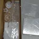 6 Pack Clear Acrylic Balloon Stand Kit, 15.75 Inch Reusable Balloon Sticks Holder With Base Perfect for Tabletop Centerpiece Party Event Decorations (15.75" 6 Pack)