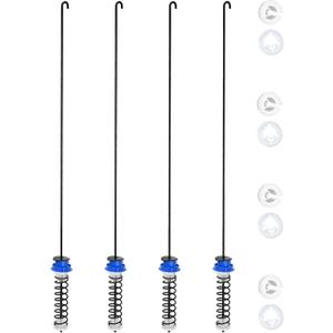 Upgrade W11217817 Washer Suspension Rod Kit Compatible with whirlpool kenmore maytag amana inglis crosley Replaces W11159470 W11226768 Figure 5 Shows More Compatible Models 4 Pcs 