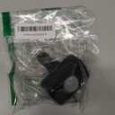 Outdoor AC Motion Sensor, Black Waterproof Sensor Detector, 110-240V Sensor Module for Night for Courtyard Use with Lights