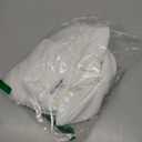 LuFeng Women's Sexy Backless Sleeveless Scoop Back Puffy Ruched A Line Tank Mini Dress Cocktail Formal Dress (Medium, White)