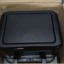 CHEFMAN 6 Quart Dual Basket Air Fryer Oven with Easy View Windows, Sync Finish, Hi-Fry, Auto Shutoff, 2 Independent 3Qt Nonstick Dishwasher Safe Frying Baskets, Digital Double Air Fryer - Black