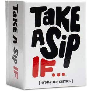 Take A Sip If [Hilarious Party Game for Adults, Perfect for Game Night, Ice Breakers, Conversation Starter, Graduation Gifts, Great for Chill Nights or Big Groups, Fun Gift for Friends]