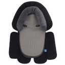 COOLBEBE Upgraded 3-in-1 Babybody Support for Newborn Infant Toddler - Extra Soft Car Seat Insert Cushion Pad, Perfect for Carseats, Strollers, Swings (Black)