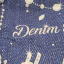 LTDKAEN Denim and Diamonds Birthday Party Backdrop Navy Blue Diamonds Happy Birthday Denim Photography Background Banner Party Decorations 7x5ft