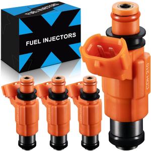 Fuel Injectors For:-Mitsubishi Eclipse 2000-2005 3.0L, For:-Chevy Tracker 1999-2003 2.0L, For:-Suzuki Vitara 1999-2003 2.0L, For:-Yamaha Outboard 2000-2015 115HP, OE# CDH210 CDH-210 (4 PCS)