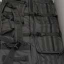 REEBOW GEAR Tactical Double Long Range Bag Outdoor Multifunctional Transportation Case Black/Tan 36/42/46 inches