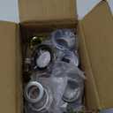 2Sets L68149 L44649 Trailer Axle Hub Bearings Kit with 171255TB Grease Seals
