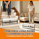 Carpet Film Applicator,Adjustable 24-36 Inch Width for Floor Protection