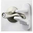 Door Lever Lock (2 Pack) – Prevents Toddlers from Opening Doors – Easy One-Hand Operation for Adults – Durable ABS with 3M Adhesive Backing – No Tools Needed for Install