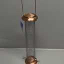 Cottage Garden 15 inch Copper Finish Weather Resistant 1 Lb. Metal Mesh Outdoor Hanging Nut Bird Feeder