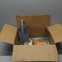 47 Large Giraffe Stuffed Animal Set, Giant Giraffe Plush Toys with Birds, Leaves, Basket, Tall Giraffe Toy Standing Lifelike, Gift for Kids Nursery Baby Shower Party