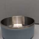 WENBOKMIN Dog Bowl, Stainless Steel Dog Food and Water Bowl with Non Slip Quiet Bottom, Easy to Clean, Dishwasher Safe, 64oz, Light blue