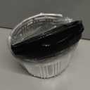 LDHHYH 20 Pack 6 Inch Disposable Cake Container with Dome Lids, Clear Plastic Cake Carrier with Lid, Clear Cake Display Containers for Transport, Party, Carry