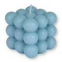 Loftern Blue Scented Bubble Candle - Handmade, Natural Soy Wax Based, Uniquely Aesthetic Shaped Candles - Decorative Candles for Home Decor, Velas Aromaticas