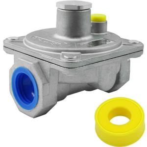 MENSI Natural Gas Pressure Regulator with Adjustable fits for Commercial Stove Range Pipe Lines