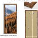 Picrit 14x36 Poster Frame, Photo Frame for Wall Mounting Display, Brown