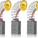 3 pack 126984 Carbon Brush with Spring for Miller Welder Arc Welding Equipment Replacement Parts